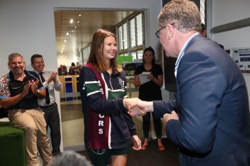 Holly Summers crowned NRL Young Person of the Year